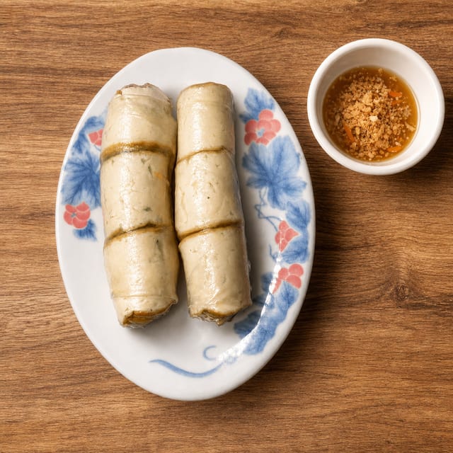 82. Gỏi Cuốn Chay- Tofu Spring Rolls.