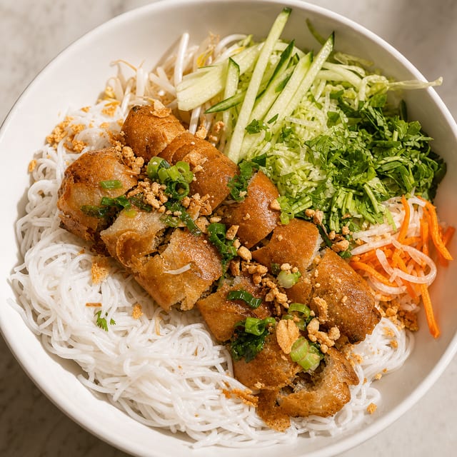 60. Bún Chả Giò - Egg Rolls.