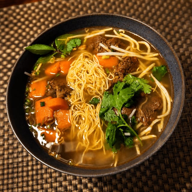 29. Mì Bò Kho - With Egg Noodles.